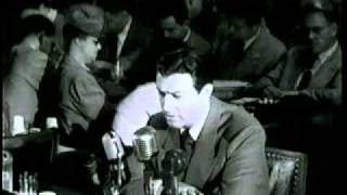 Robert Taylor HUAC Testimony Excerpt 1947 [upl. by Leyla76]