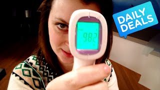 30 Infrared Thermometer Digital Thermometer Review ► The Deal Guy [upl. by Yknarf]