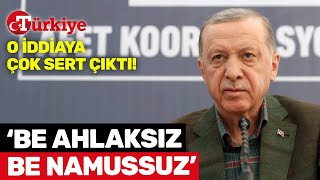 Cumhurbaşkanı Erdoğan Kızılay İddiasına Sert Tepki Gösterdi Be Ahlaksız Be Namussuz [upl. by Treat581]