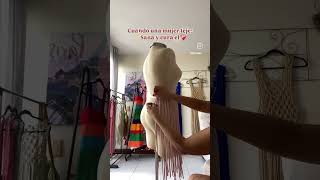 tutorial salidasdebaño tejidas en macrame curso on line info 57 3112625967 [upl. by Ahsaetan461]