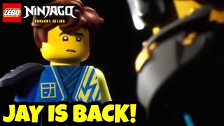 Jay Is Back In Ninjago Dragons Rising Season 2 Nyas Vision [upl. by Devon744]