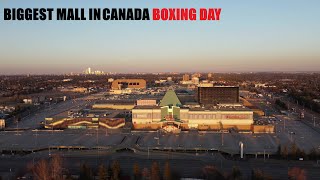 BOXING DAY LARGEST MALL IN NORTH AMERICA  West Edmonton Mall [upl. by Onitsuj]