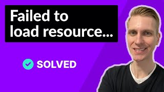 Failed to load resource netERR FILE NOT FOUND SOLVED [upl. by Sanburn]