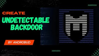 How hackers create undetectable backdoor using metasploit  Androbud14  MetasploitR7 [upl. by Riva570]