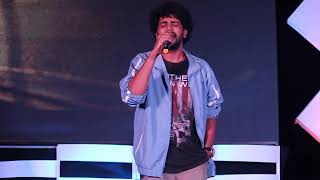 Sampradha 2017  Performance by Singer Pradeep Kumar 1 [upl. by Leunamesoj527]