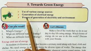 Towards Green Energy Class10 SSC Science 2 video1 10th std Explanation in Hindi JSir [upl. by Fevre726]