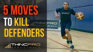 Top 5  DEADLY Basketball Moves to KILL Your Defender and Score More Points [upl. by Bethany835]