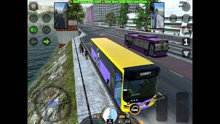 Bus driving comparison Hybrid bus 4  Vehicle Performance Testing [upl. by Gilman479]