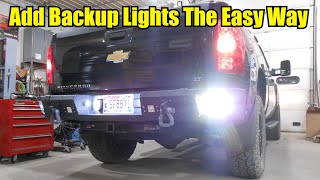 Backup Lights Added The Easy Way [upl. by Gasparo950]