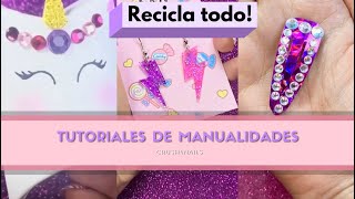 Compilación de 10 tutoriales de manualidades para reciclar todo [upl. by Asilana976]