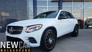 2017 MERCEDES GLC43 AMG  IN DEPTH WALKAROUND STARTUP EXTERIOR INTERIOR [upl. by Lillie410]