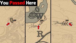 You Passed Here 1000 Times But Missed These 10 Secrets  RDR2  Part 4 [upl. by Eerok]