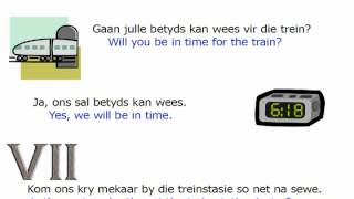 Learn Afrikaans SMSTEXT Messages 1 [upl. by Ojeibbob]