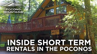 Inside Short Term Vacation Rentals in the Pocono Mountains [upl. by Coletta712]