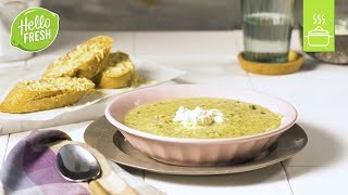 BrokkoliCremeSuppe mit Schmand  Schnelle Rezepte [upl. by Ohaus]