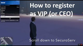 How to register as a VIP in GTA 5 Online [upl. by Yebot153]