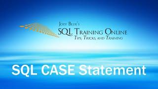 SQL CASE Statement  Quick Tips Ep61 [upl. by Mohammed438]