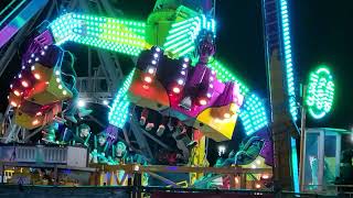 POV Puyallup WA State Fair  Revolution 360 Ride in Puyallup Washington State USA 🇺🇸 [upl. by Buderus]