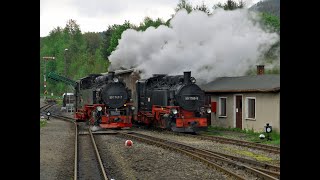 Lößnitzgrundbahn  Einsatz am Fichtelberg  Teil 1 [upl. by Alyahc]