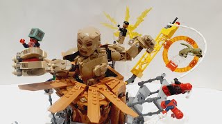 How to combine the 2 SpiderMan No Way Home Lego sets 76280 and 76261 [upl. by Wystand156]