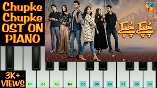 Chupke Chupke Full OST Piano Cover  Ali Zafar amp Nirmal Roy  PianoBySaad  Piano Cover amp Tutorial [upl. by Aillemac]