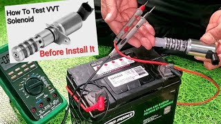 How To Test Any VVT Solenoid  Actuator [upl. by Rachelle135]