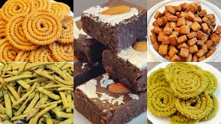 4 Easy Diwali Recipes In 20 Minutes  Quick amp Easy Snacks Recipes For Diwali  Festival Special [upl. by Nanice]