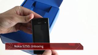 Unboxing the Nokia 5250 [upl. by Atteuqnas]