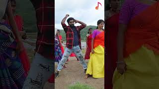 Yamini Reddy amp Tony Kick in Mokka Jonna Song  trending bts behindthescenes shorts folksongs [upl. by Ott143]