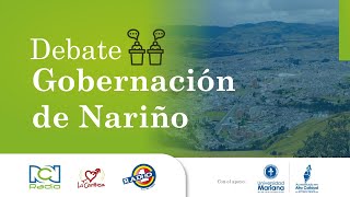 Debate académico Candidatos Gobernación de Nariño [upl. by Ticknor805]