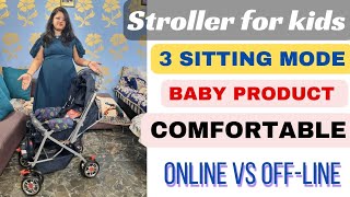 Stroller Baby  Pram  Stroller Review [upl. by Tennek]