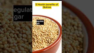 5 Health Benefits of Quinoa [upl. by Kimmy]