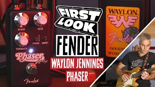 Fender Waylon Jennings Phaser Demo  First Look [upl. by Anitsirhc672]