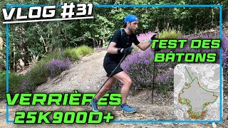 VLOG 31 Verrière 25K900D Entraînement aux bâtons [upl. by Wulf]