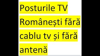 Programe TV Românești LIVE pe calculatorlaptop folosind SopCast sau AcePlayer [upl. by Gereld]