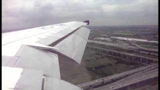 VERY HARD LANDING  Thai Airways A300600R [upl. by Leahcir448]