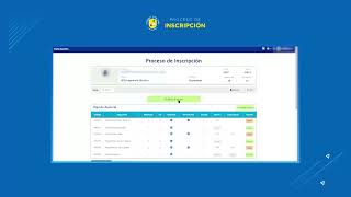 Proceso de Inscripción de materias [upl. by Caras65]