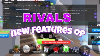 NEW OP Rivals Best Script SILENT AIM AUTO KILL FAST FARM AND MORE FEATURES [upl. by Aluap]