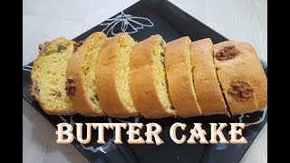 Butter Cake Recipe l Butter Sponge Cake [upl. by Eixor888]