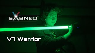 Sabneo V7warrior lightsaber review [upl. by Limaj]