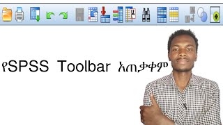 SPSS toolbar Amharic tutorial [upl. by Cleodell760]