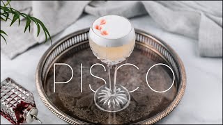 PISCO SOUR 2 WAYS  How to make a classic Pisco sour cocktail and a funky one [upl. by Gona679]