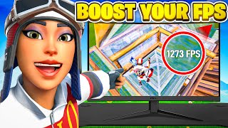 How To BOOST Your FPS in Fortnite Season 4 ULTIMATE GUIDE [upl. by Rosaleen]