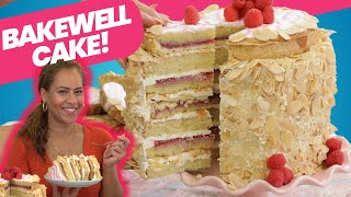 Ultimate Bakewell Tart Cake  How to Cake It With Yolanda Gampp [upl. by Keelia]