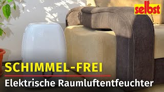 Schimmelfrei mit elektrischen Raumluftentfeuchtern [upl. by Donelle]