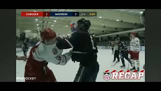 Dubuque Fighting Saints highlights 12923 [upl. by Sheffield]