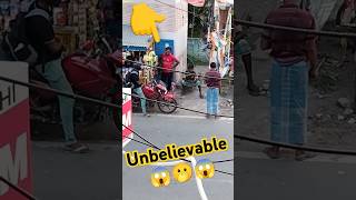 Unbelievable person 😱🫢😱shorts viralshorts youtube trendingshorts [upl. by Yvette]