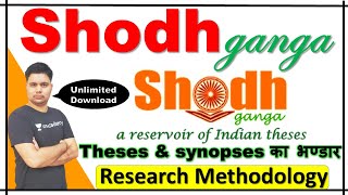 Shodhganga  Research Methodology  Amandeep Lamba [upl. by Nava]