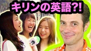 キリンに乗った 元ファニエスト外語学院のセインカミュのインタビュー [upl. by Hterrag]