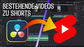 Shorts erstellen  Davinci Resolve  Superschnell [upl. by Nosnehpets]